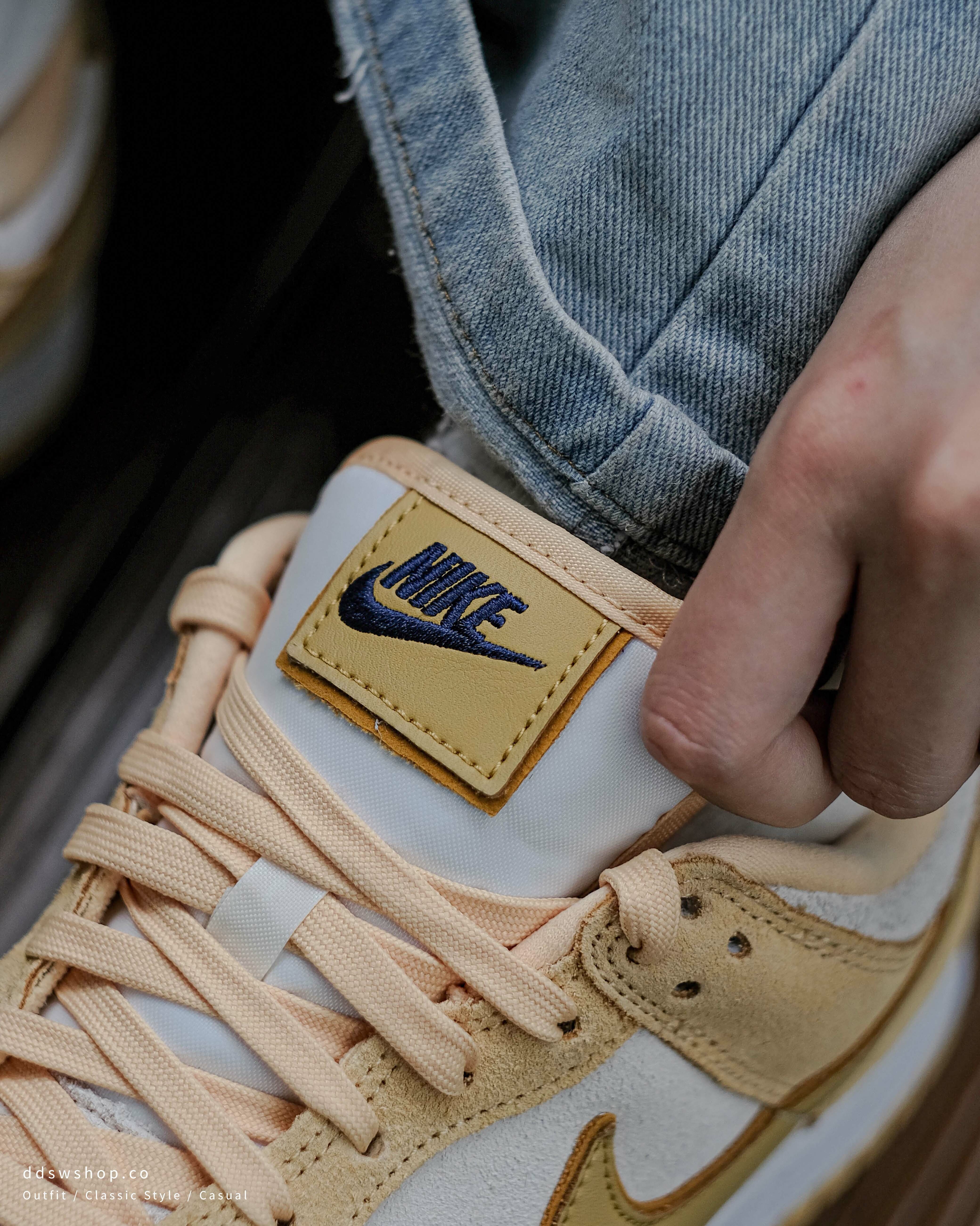 Nike Dunk Low 'Gold Suede' 麂皮布丁狗黃起士乳酪DV7411-200