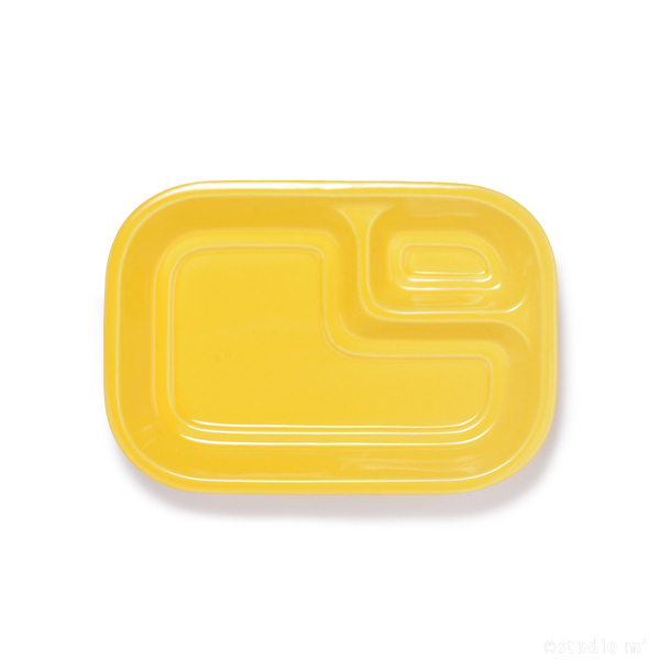 STUDIO M' - Fosset 餐盤/分隔盤(小)/黃