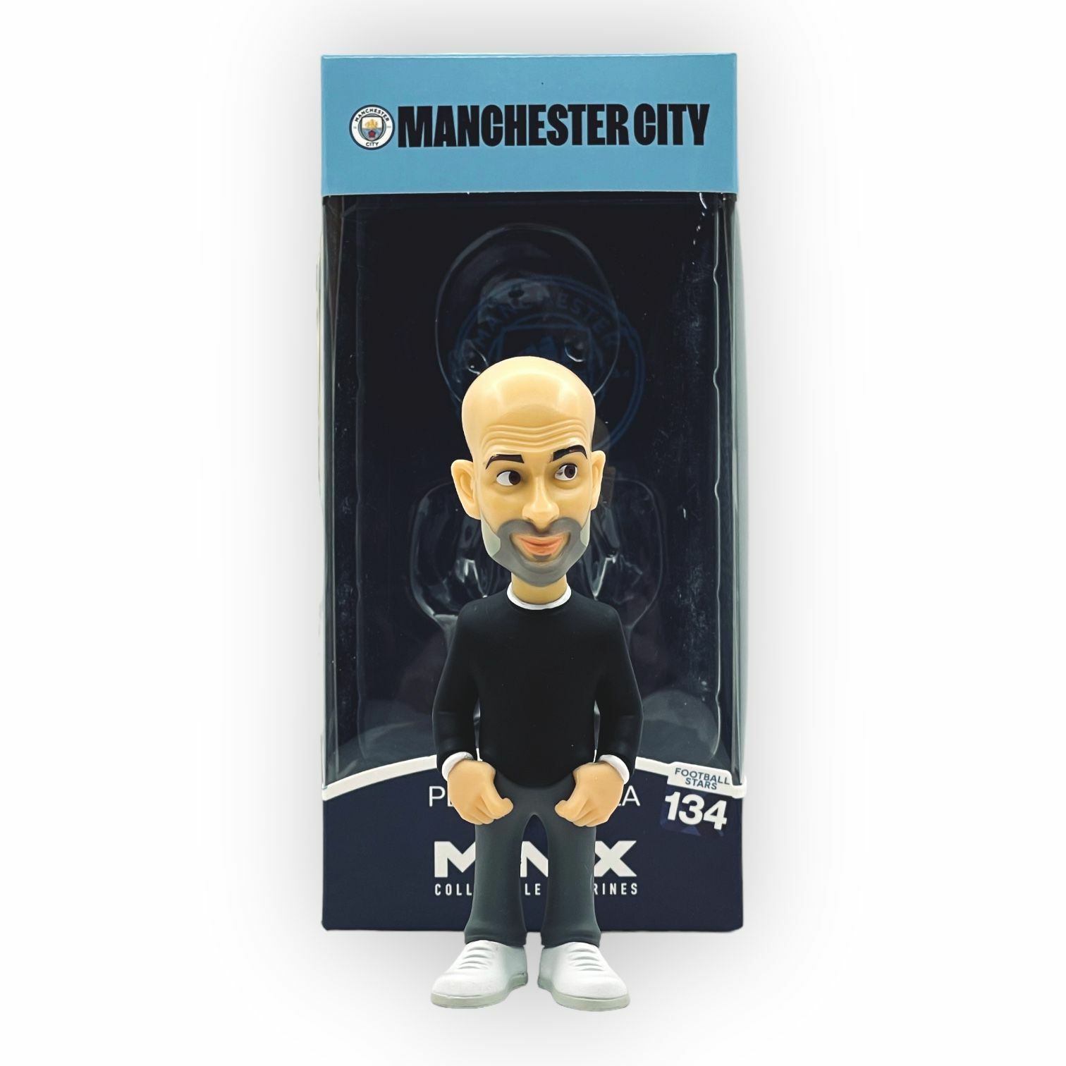 曼城MINIX 12cm領隊哥迪奧拿GUARDIOLA公仔