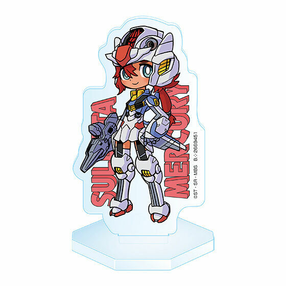 (行版) [扭蛋] 機動戰士高達 水星的魔女亞加力膠座