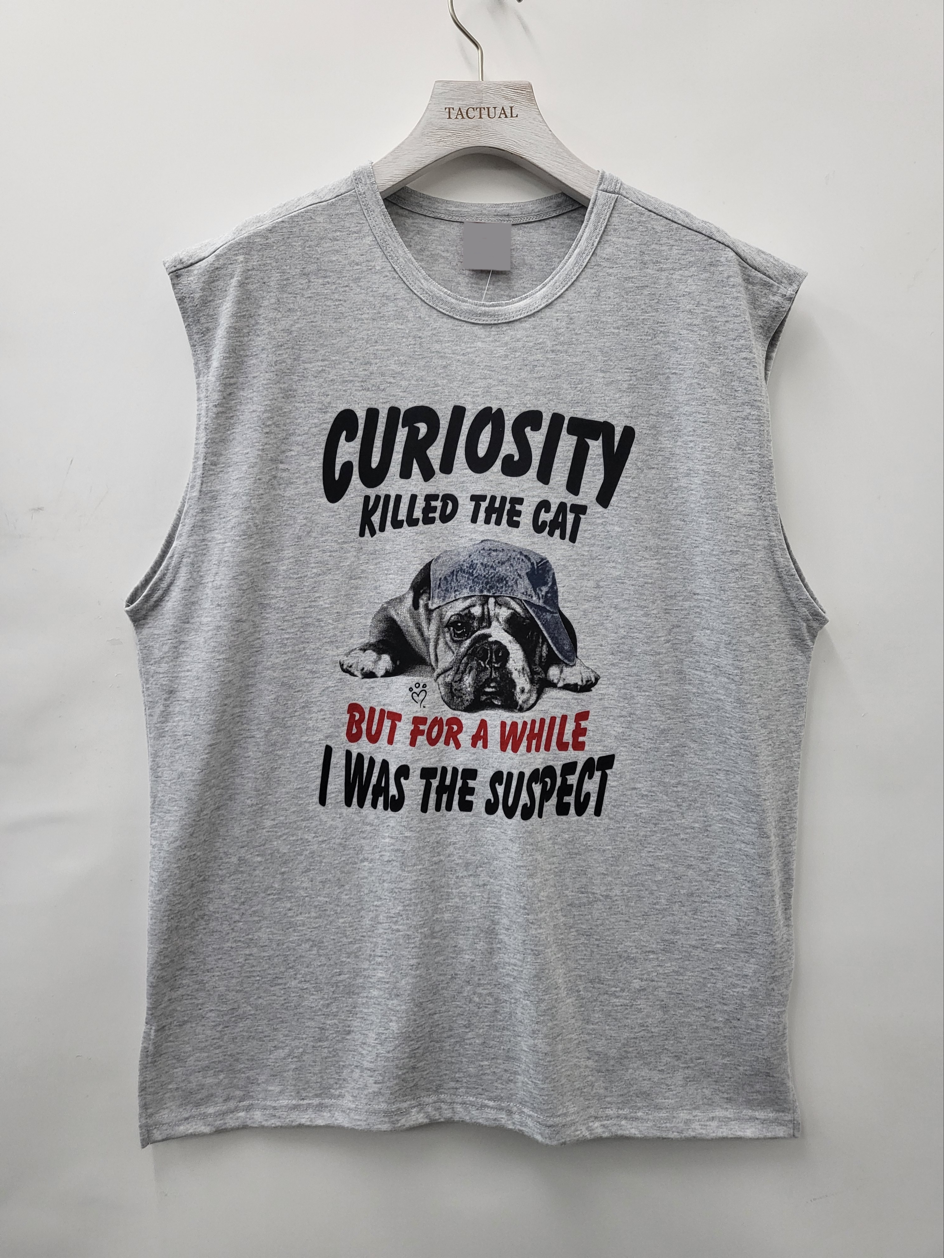 狗仔圖案背心 V884