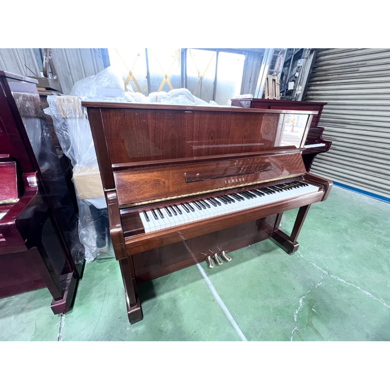 優選 山葉 YAMAHA U1 原木 亮面 1號鋼琴 山葉鋼琴 1號琴 二手鋼琴 中古鋼琴 漢麟樂器鋼琴店 優良推薦