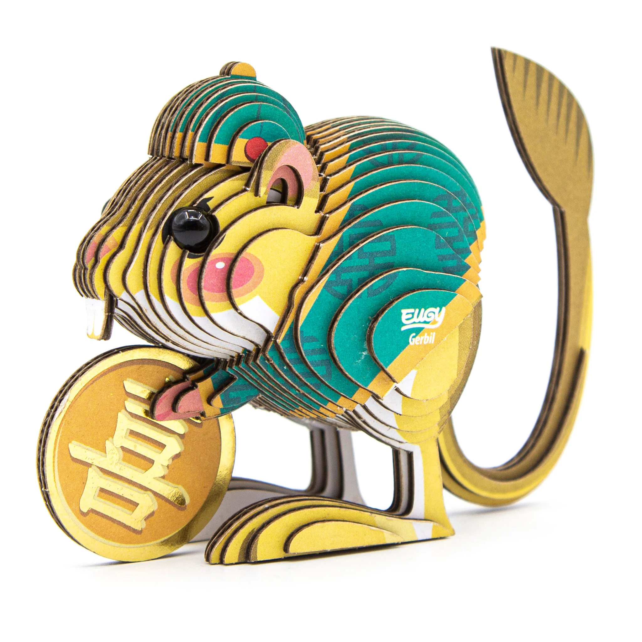 EUGY 3D Cardboard Kit Set Model - 811 Gerbil