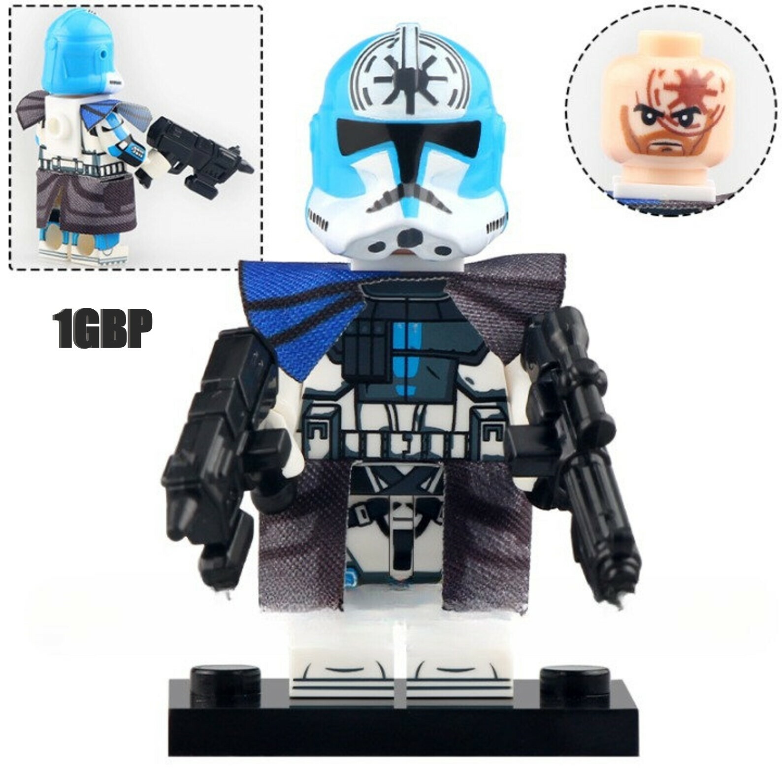 1GBP Special Offer Jesse 501st ARC Trooper Star Wars Custom Minifigs Fit Lego XH1794