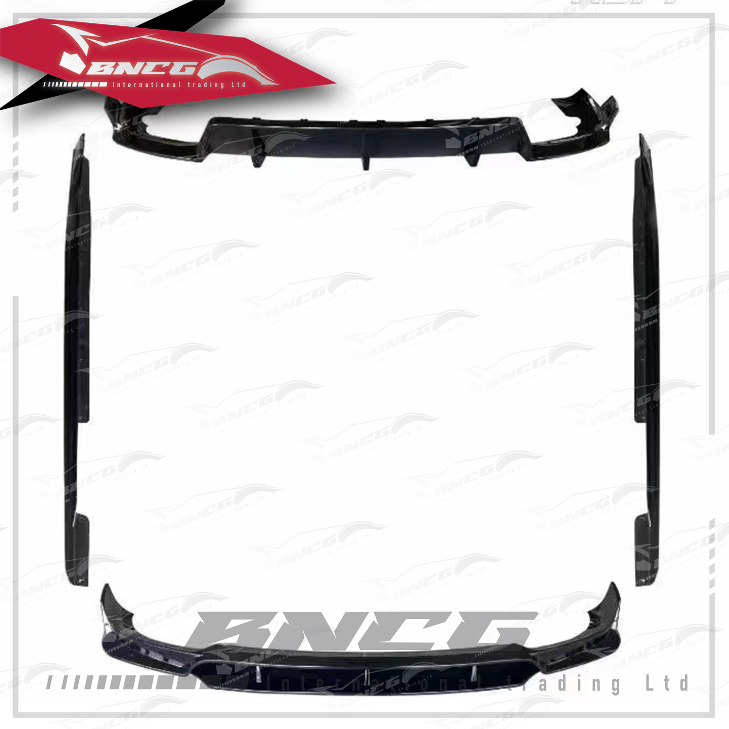 寶馬 BMW G06 X6 19-21年式 改裝 卡夢 碳纖維 黑武士款 前導流 側裙 後導流