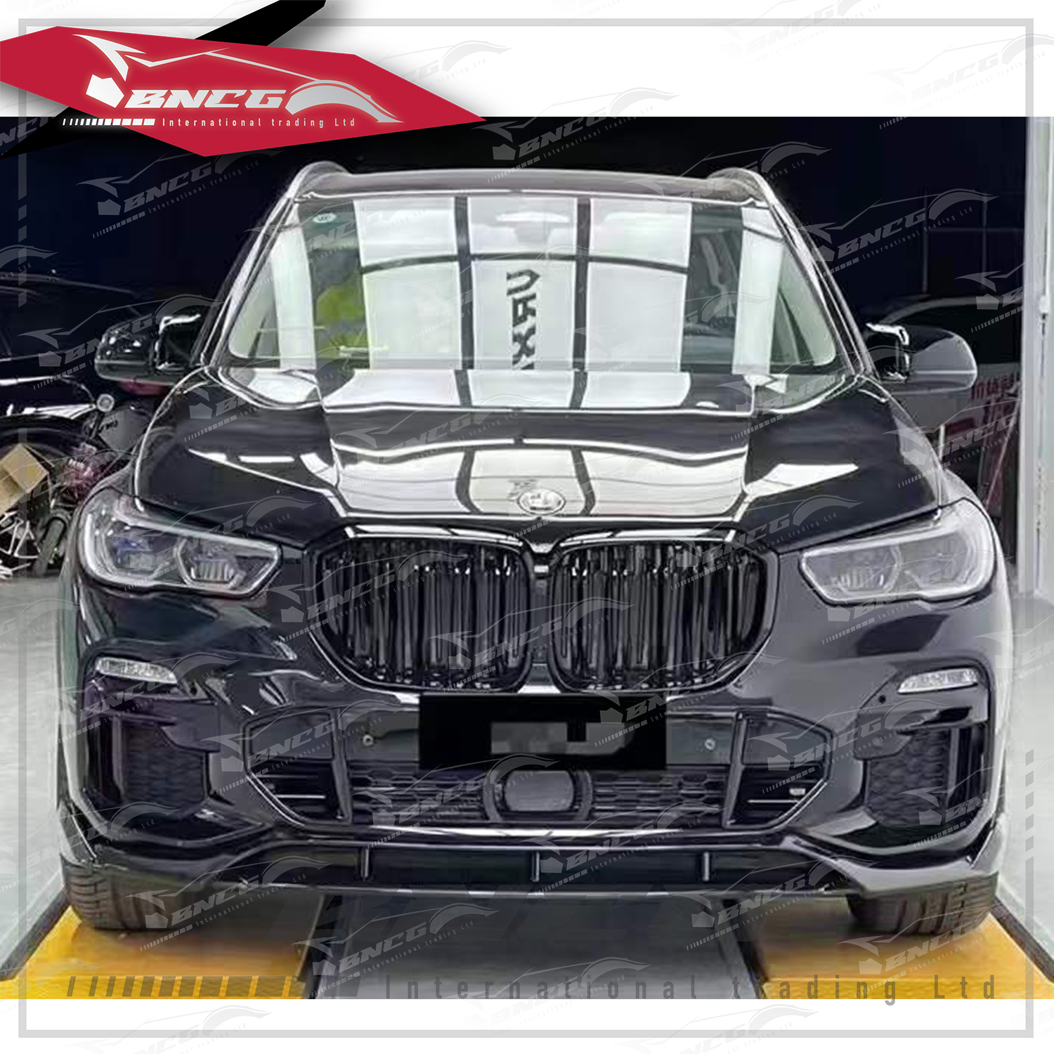 寶馬 BMW G06 X6 19-21年式 改裝 卡夢 碳纖維 黑武士款 前導流 側裙 後導流