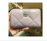 [S] TORY BURCH QUILTED WALLET,CATMINT, 141077-519 (STB365)
