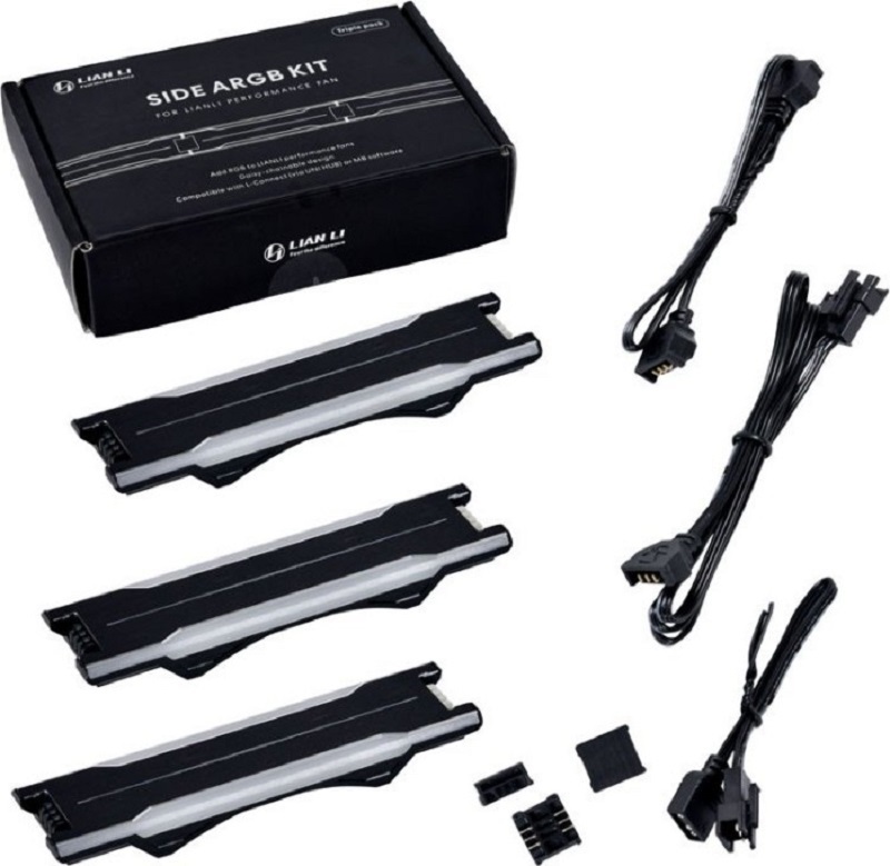 米特3C數位–LIAN LI 聯力 UNI FAN ARGB 積木風扇 P28 ARGB燈條飾板(1組3片) 黑 P28ARGB-B/白 P28ARGB-W