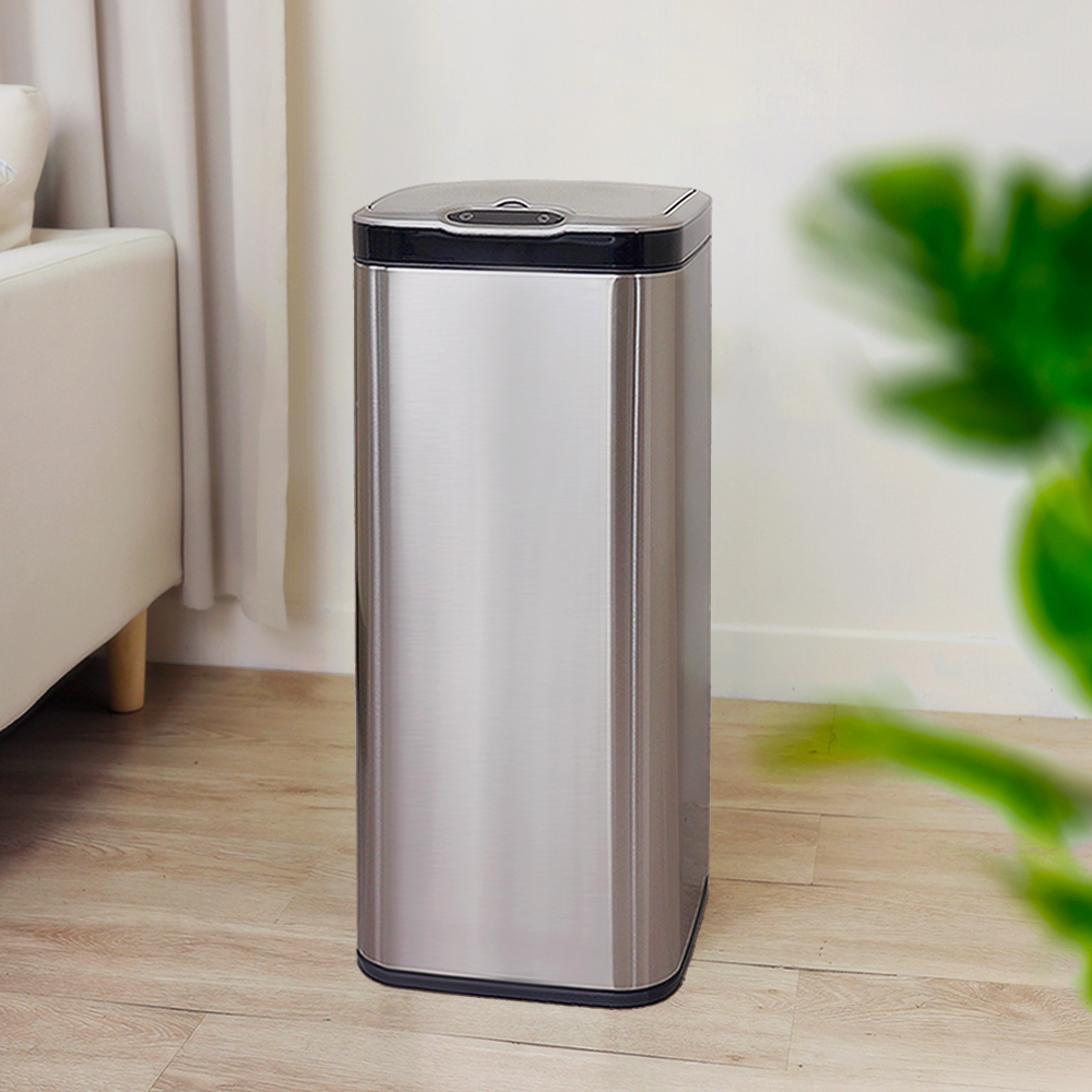 30L不鏽鋼除臭感應垃圾桶 ELPH6312U