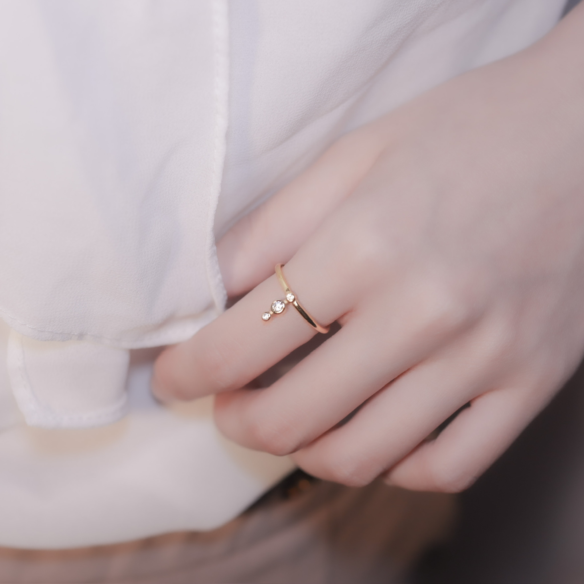 | 925純銀 | 卵石蛋糕戒指  | RI0031 |