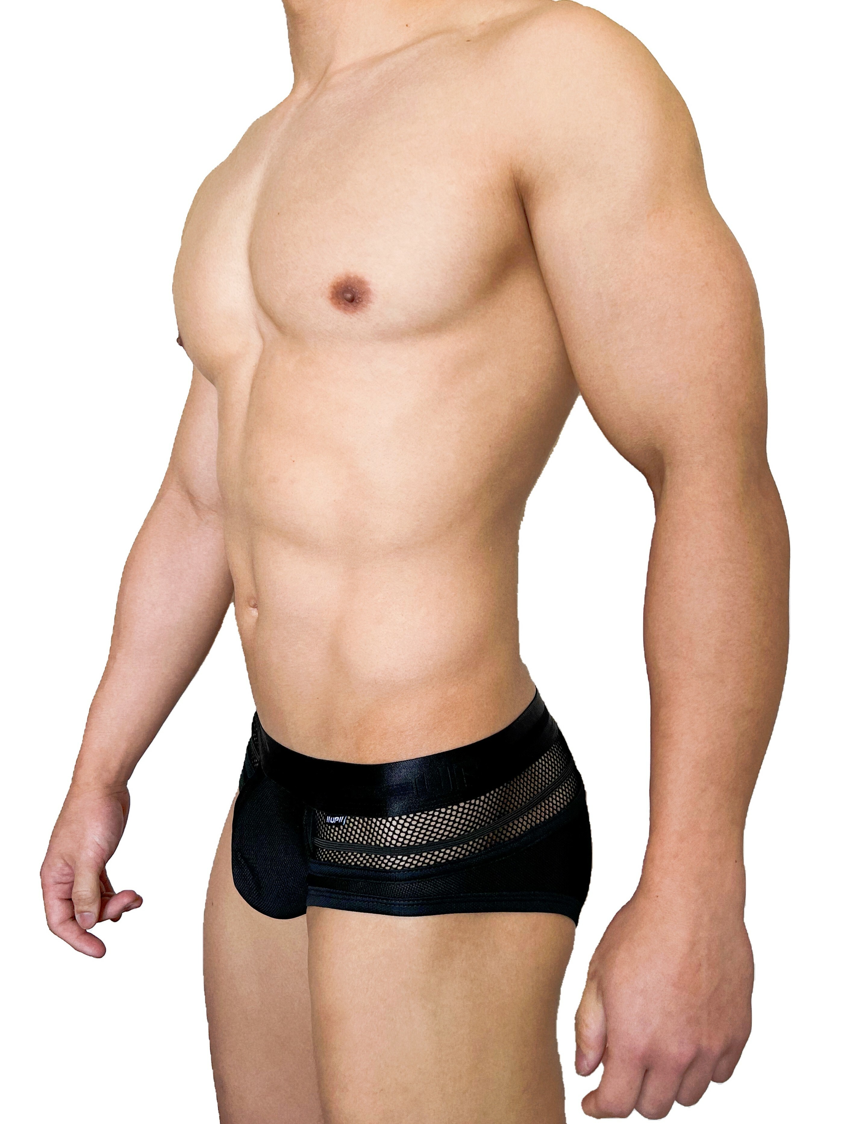 UP For Fun Premium 低腰內褲 半透黑