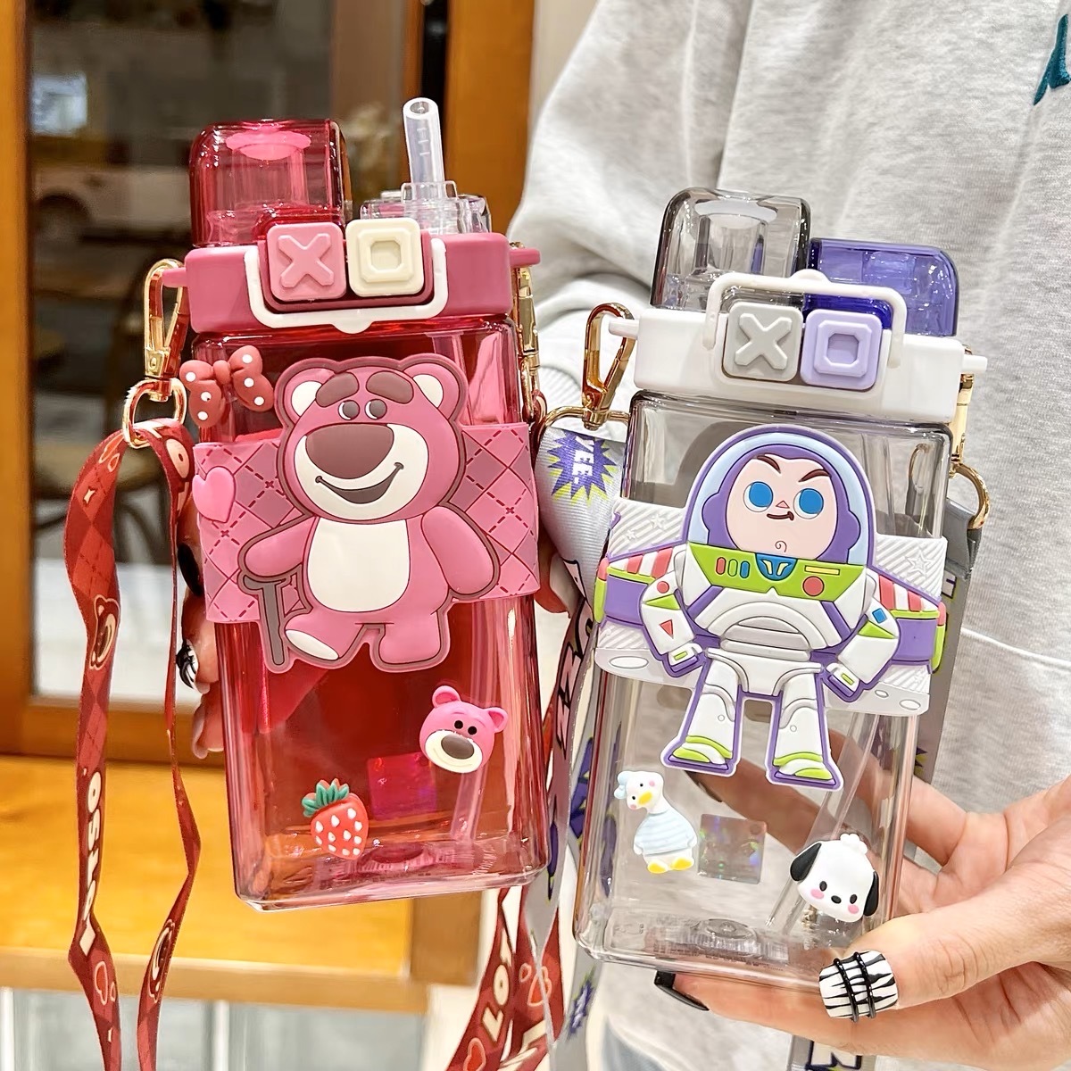 正品授權 Disney 迪士尼/三麗鷗兩用水壺