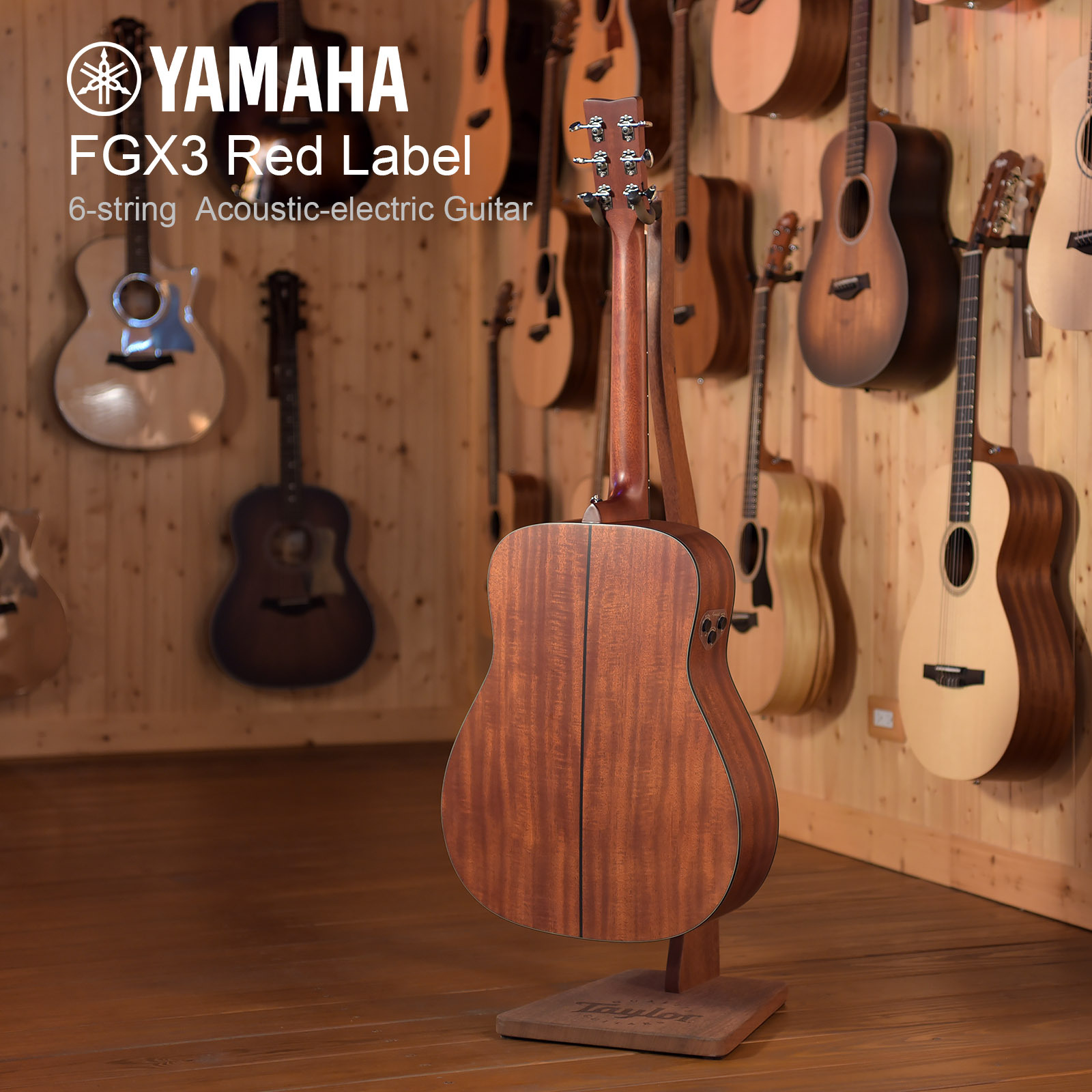 YAMAHA FGX3 紅標 單板電木吉他 木吉他 民謠吉他 附原廠厚袋