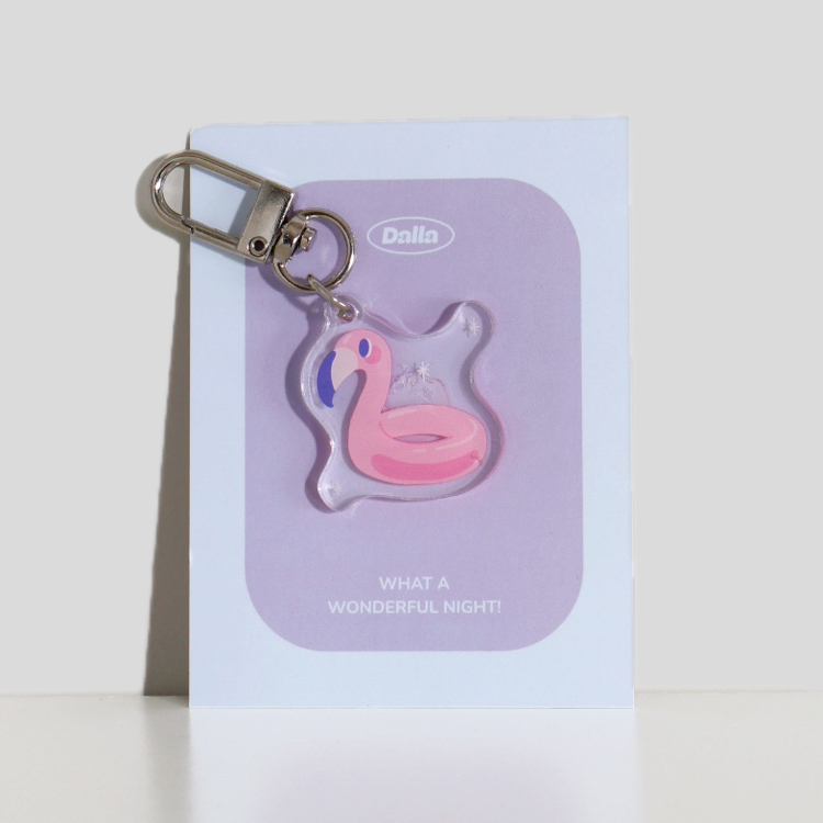Dalla｜壓克力吊飾｜FLAMINGO