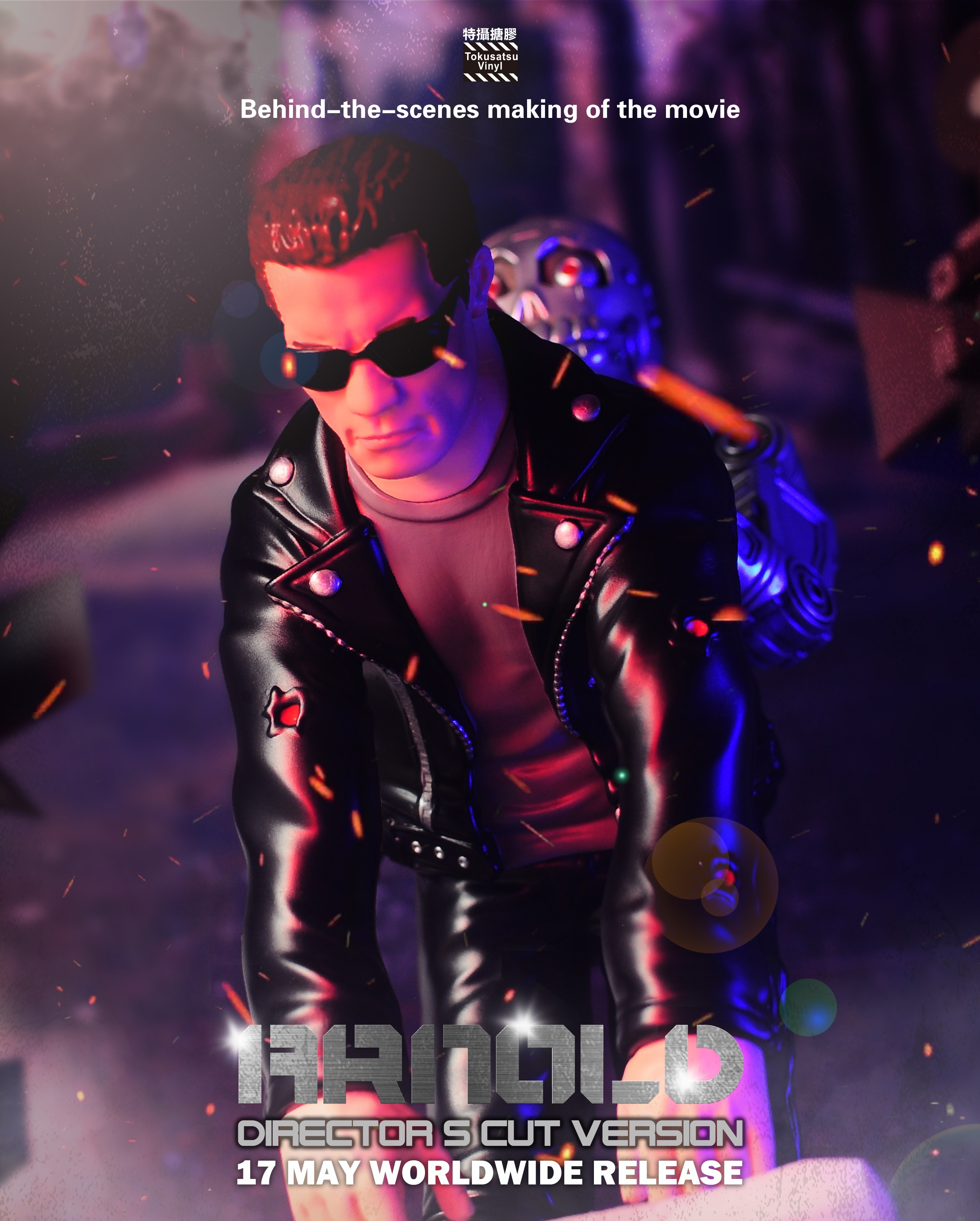 Reveal the authentic Self: Tokusatsu Vinyl - Arnold by Black Seed Toys