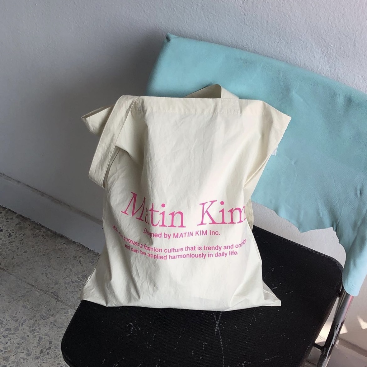 <韓國代購> MATIN KIM MATIN POPPIN ECO BAG