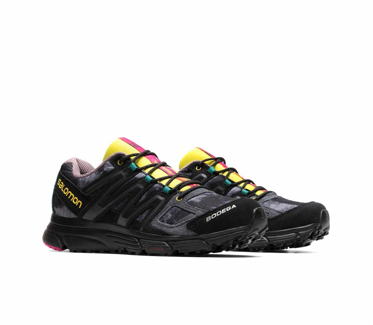 代購 Bodega x SALOMON X-Miaaion 4 戶外功能鞋 跑步鞋 黑 MAY-