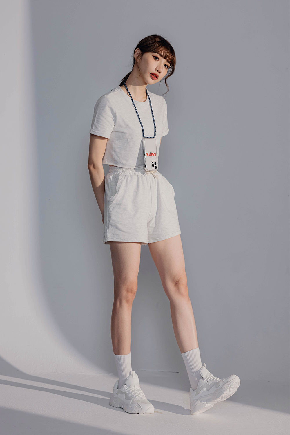 科技字體 - (客製化) iPhone透明掛繩手機殼