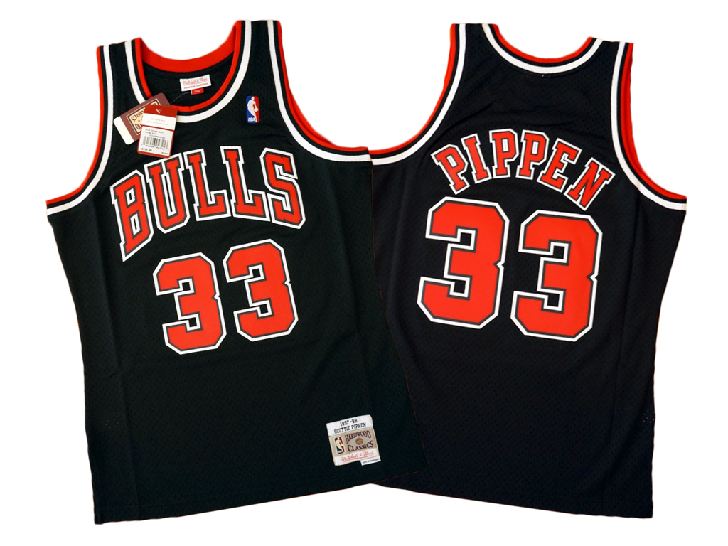Mitchell & Ness 芝加哥公牛隊 Scottie Pippen 1997-1998 復刻 Swingman 球衣