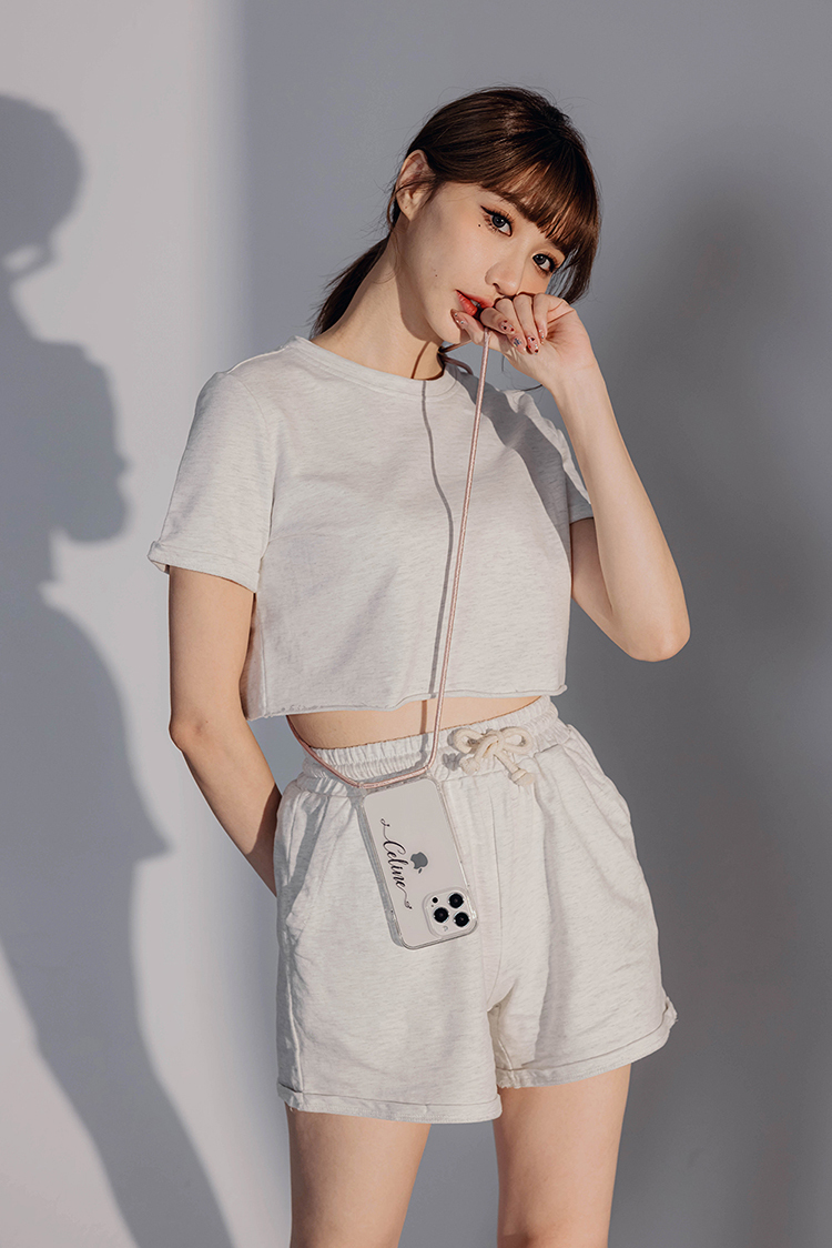 專屬浪漫 - (客製化) iPhone透明掛繩手機殼