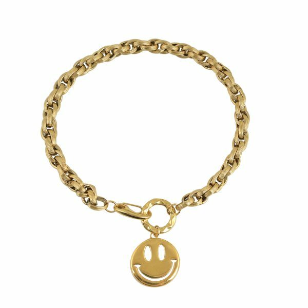 1MY0520-004 [MAYOL] Sharp Dressed Man Necklace Gold #N77 (A-LX-E)