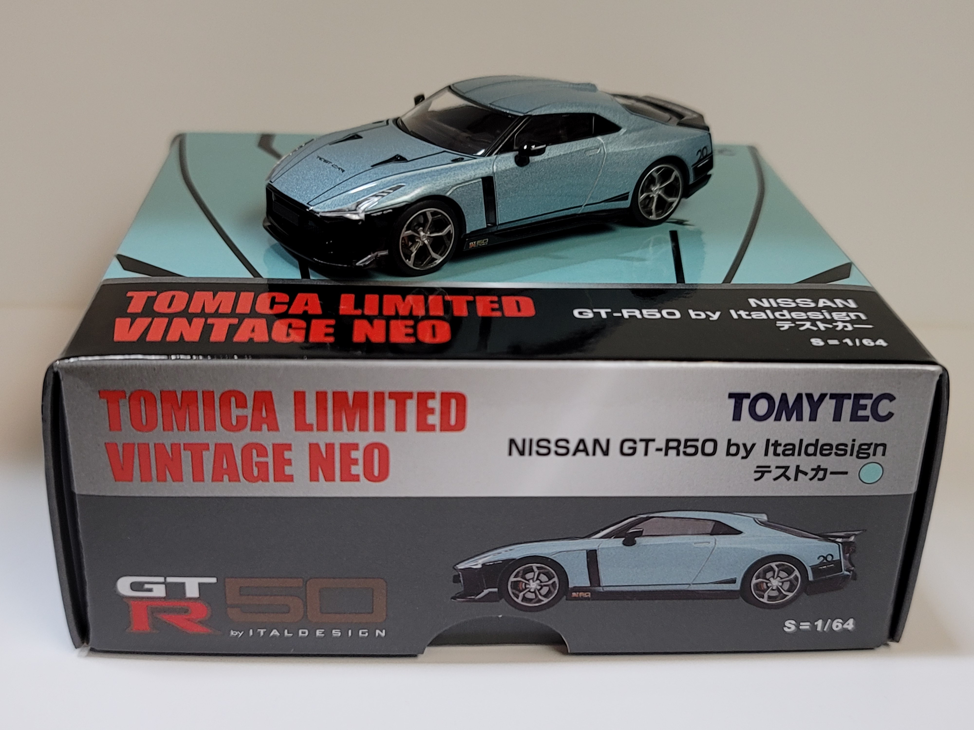 【新品】TOMYTEC NISSAN GT-R50 by Italdesign Tomica Limited Vintage NEO LV Nissan GT-R50 by Italdesign