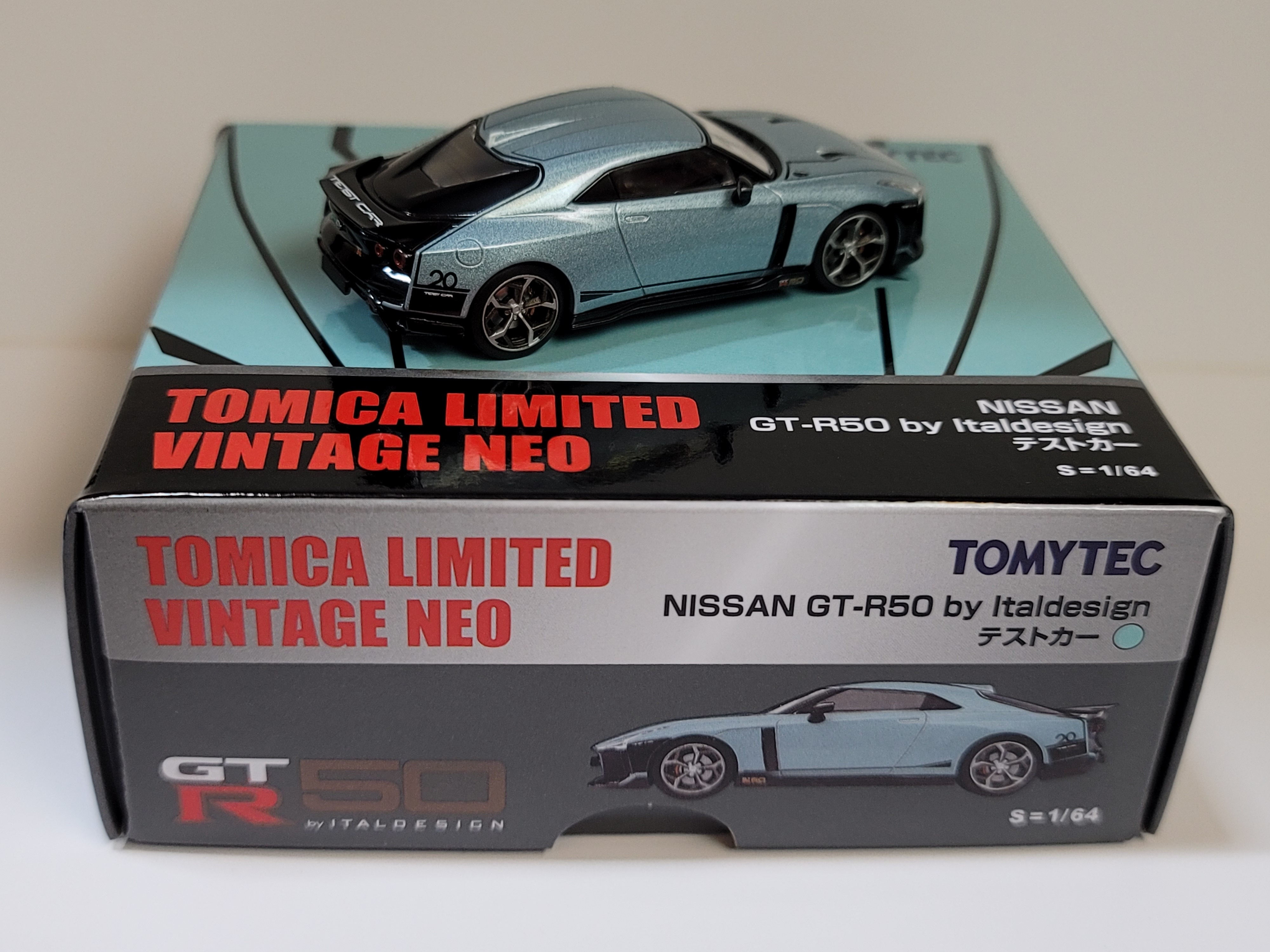 Tomytec 1/64 LV-N Nissan GT-R50 by Italdesign test car