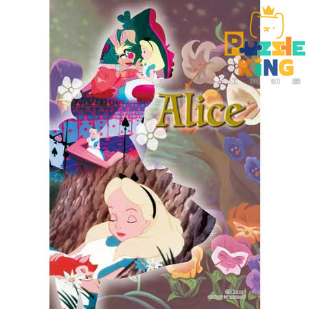 愛麗絲-剪影回憶 (透明樹脂)