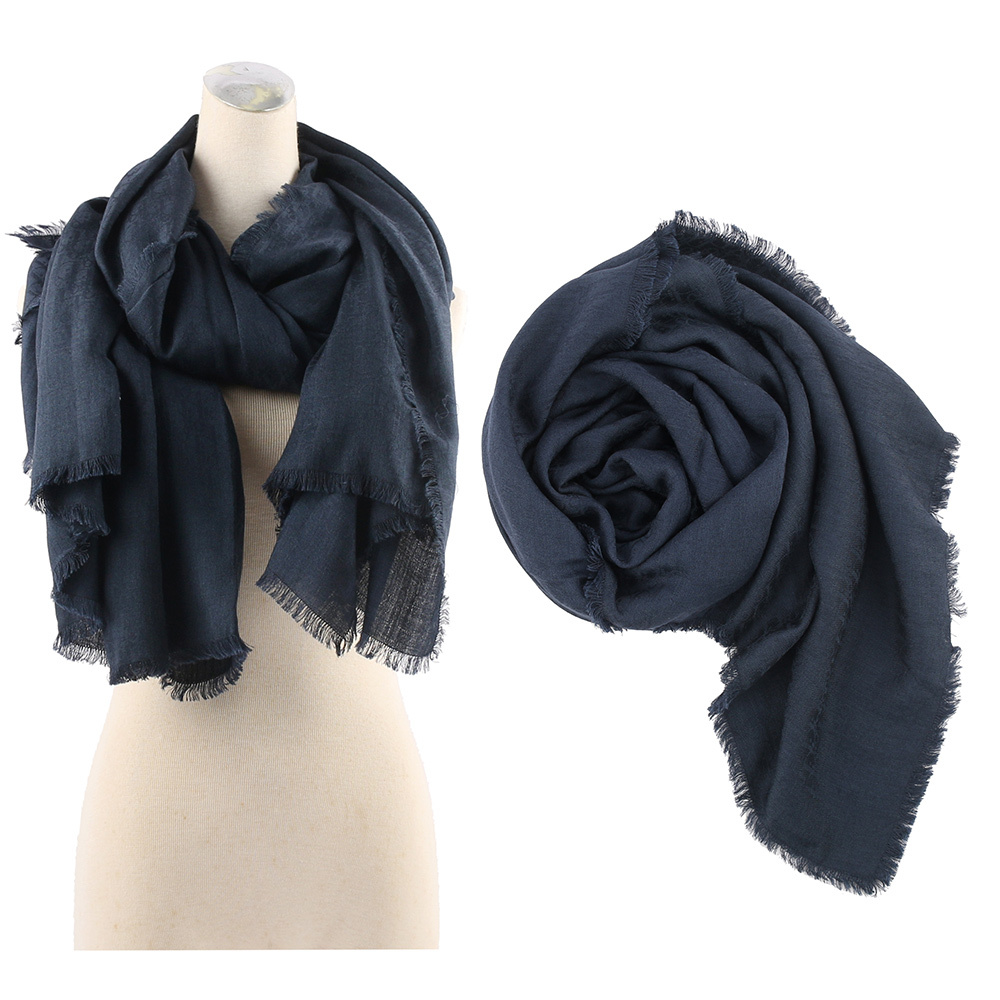 【CHRISTIAN DIOR】Logo 滿版羊毛圍巾眼罩及室內拖收納包居家組(藍色)