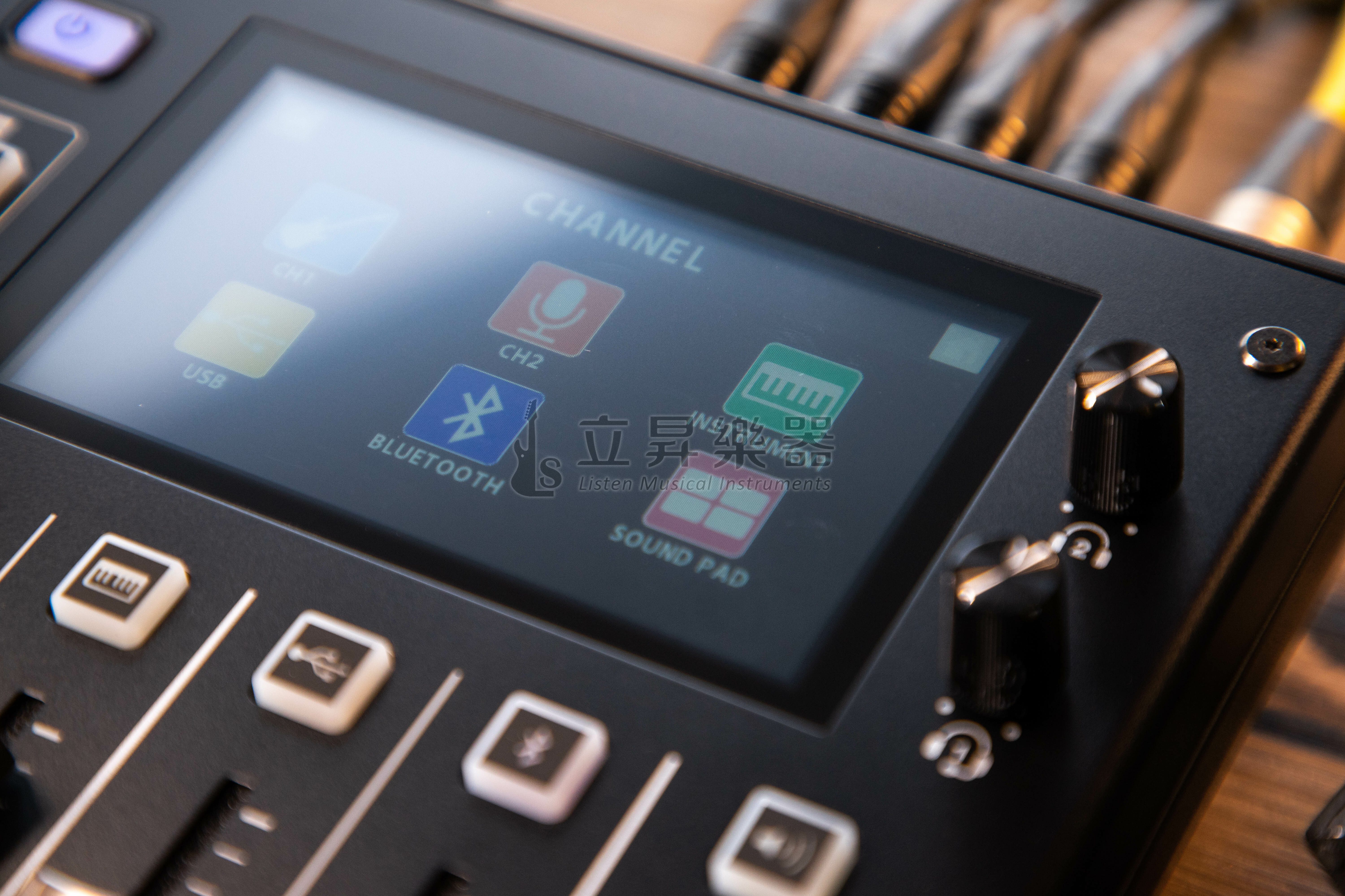 BOSS Gigcaster 5 GCS-5 串流混音器 錄音介面 Audio Streaming Mixer 4.3吋彩色觸控螢幕