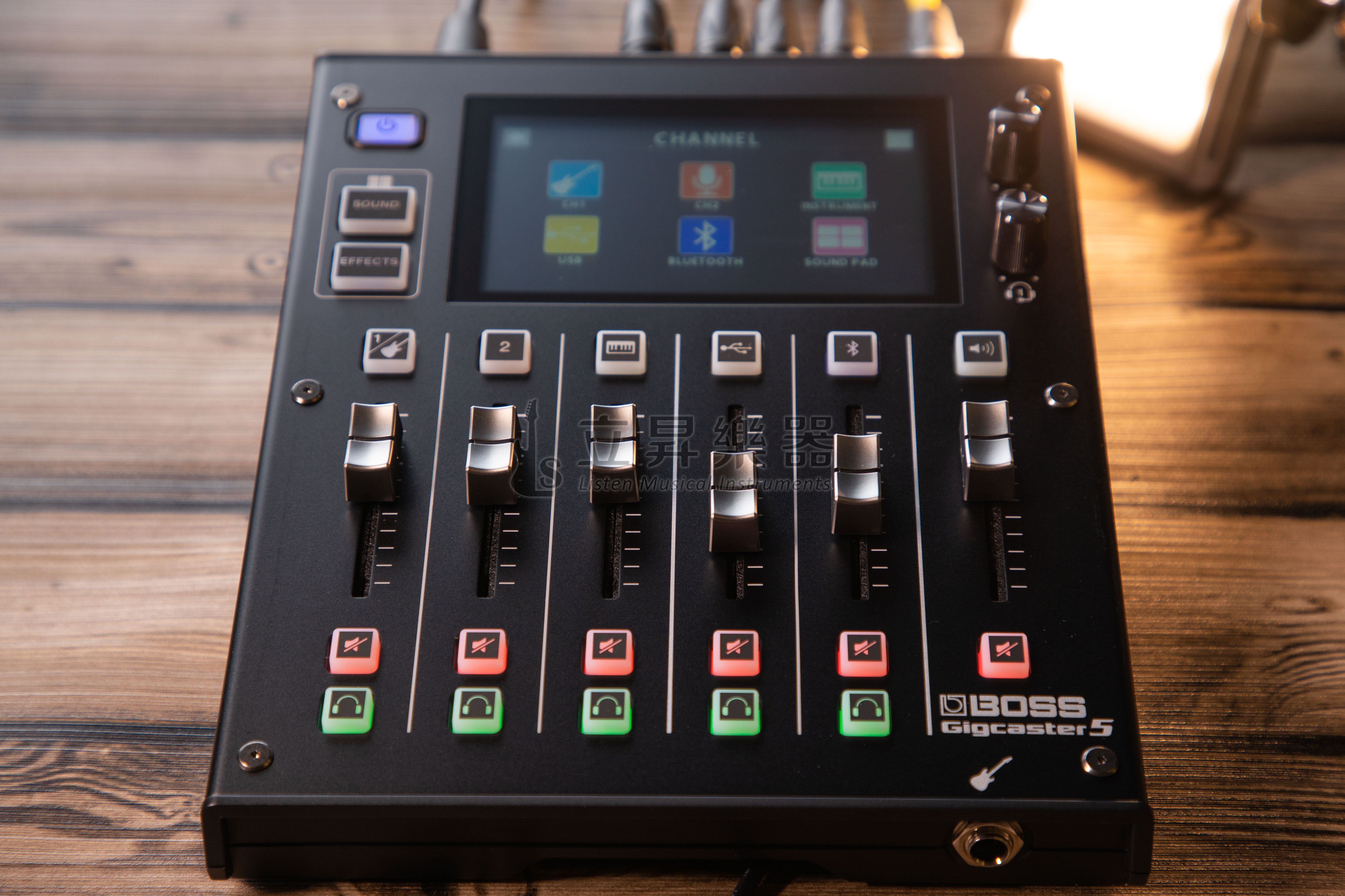 BOSS Gigcaster 5 GCS-5 串流混音器錄音介面Audio Streaming Mixer