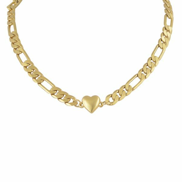 1MY0607-186 MAYOL 希臘全人手製飾品 Sweet Love Choker Necklace Gold #N12 (A-K11-E)