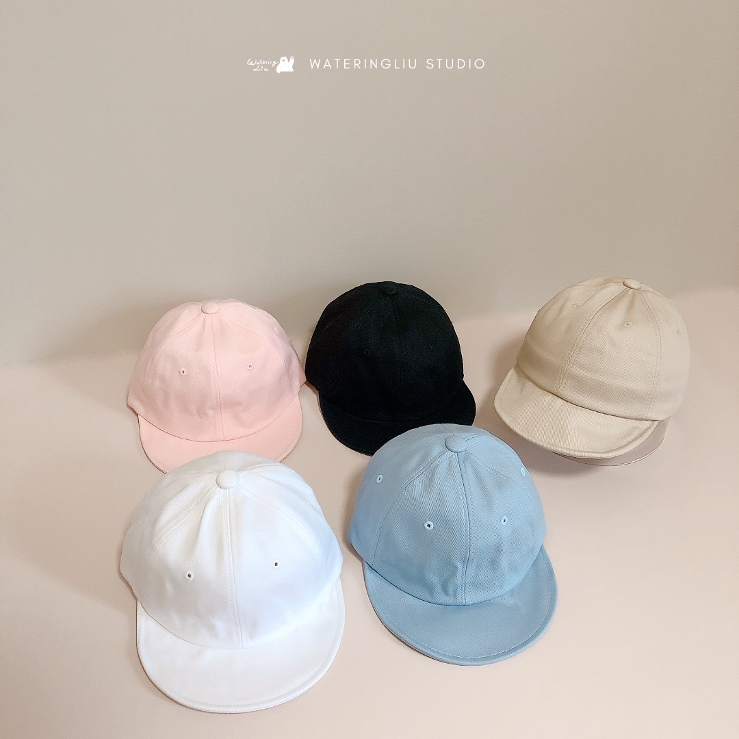 韓國質感選物 - 純棉可翻摺棒球帽 (5色)
