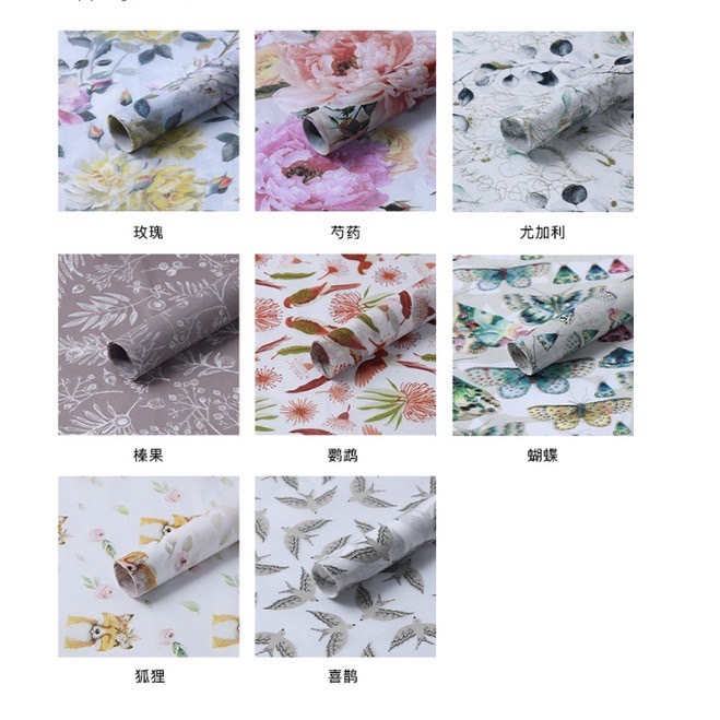 自然元素雪花紙(雪梨紙)