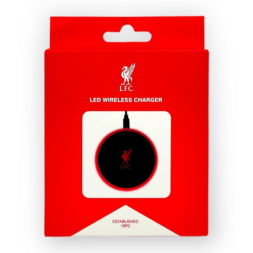 利物浦黑色會徽無線充電器