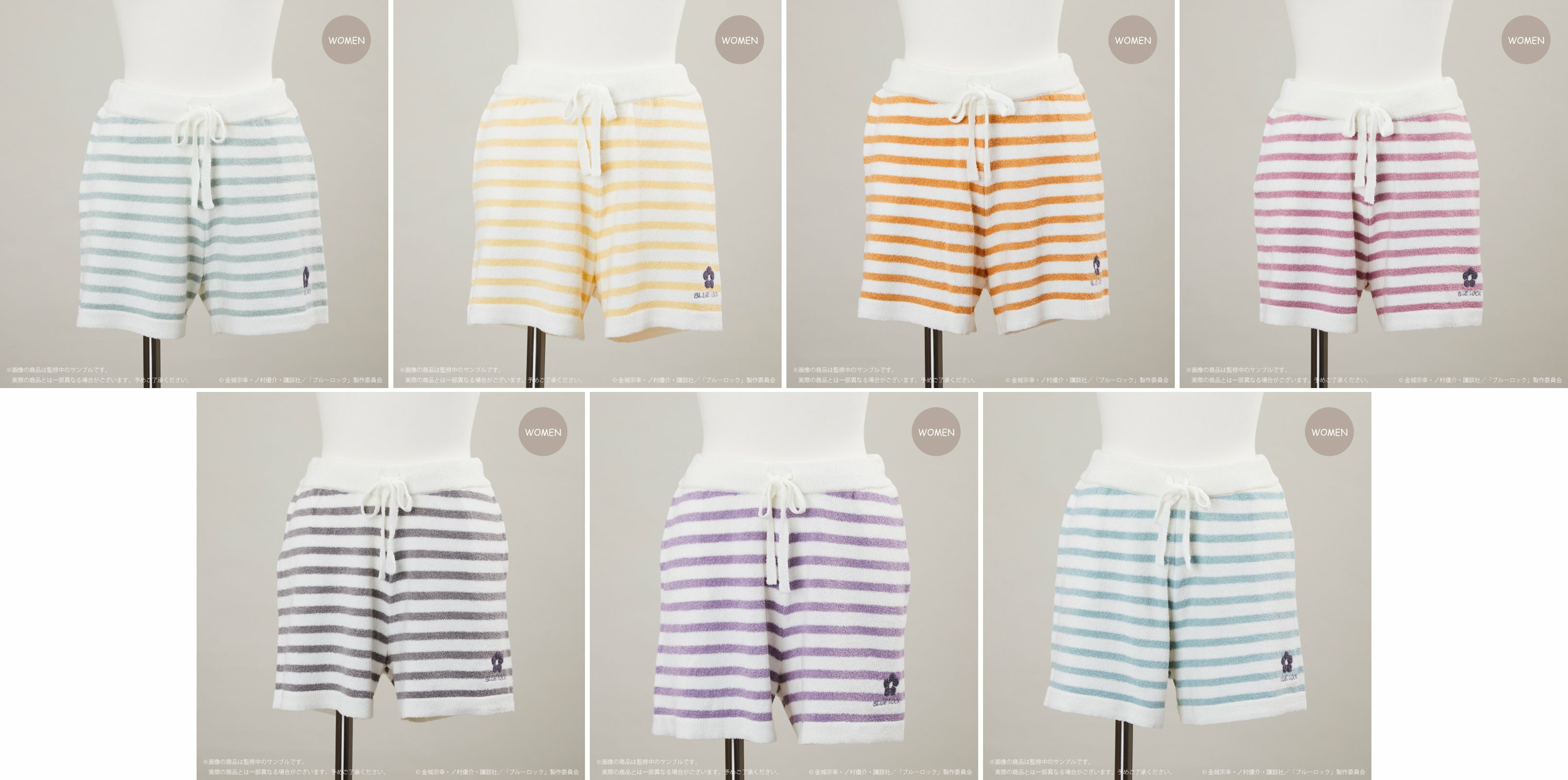 「ACG.GO」「預購」BLUE LOCK 藍色監獄 室內短褲（男/女裝）