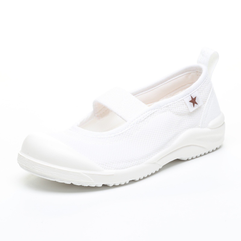 Moon Star MS Little Star 01 白色室內鞋