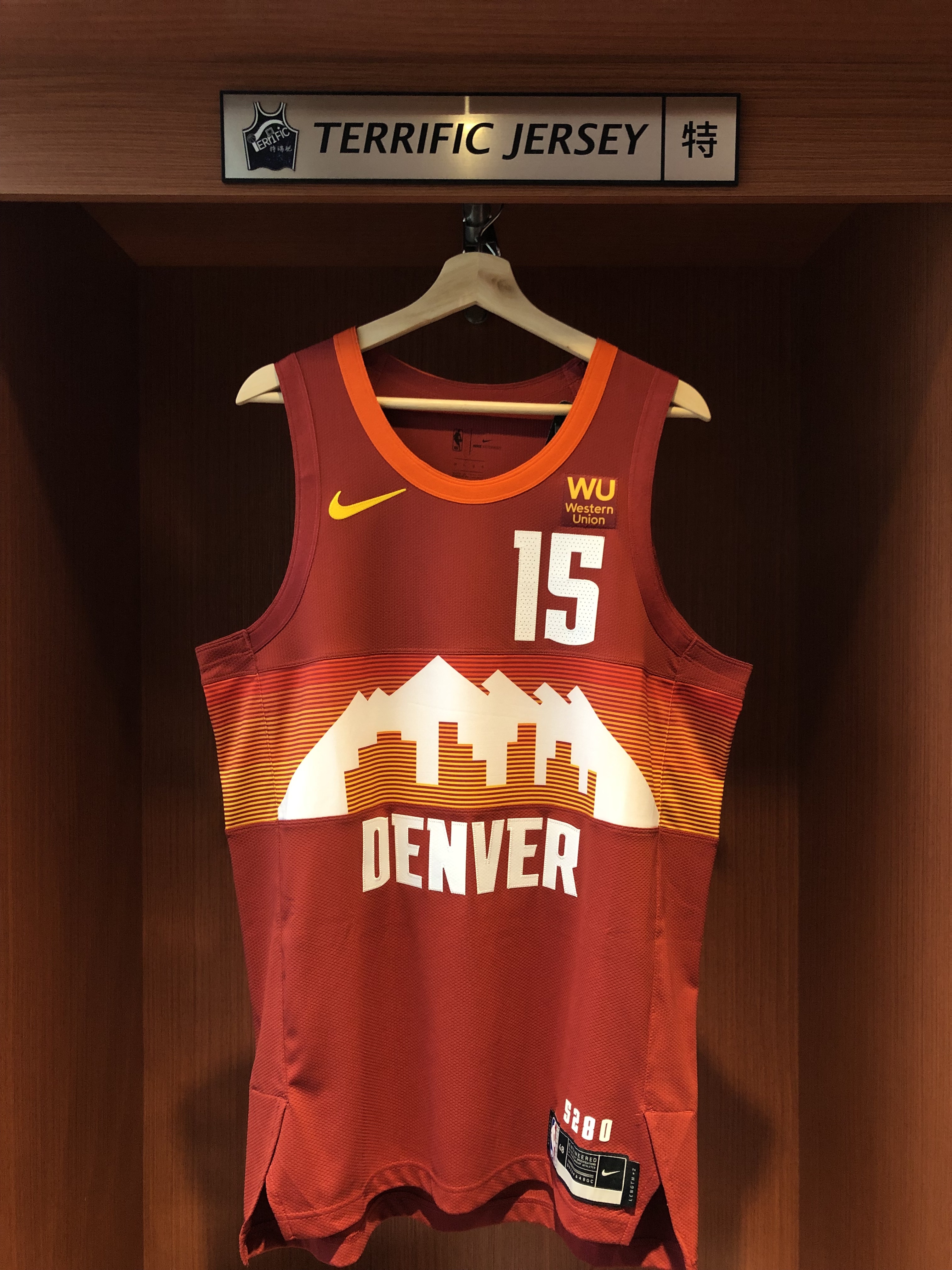 NBA球衣 Nikola Jokic 丹佛金塊城市 City Nike Authentic 球員版 電繡 含贊助商標 全新