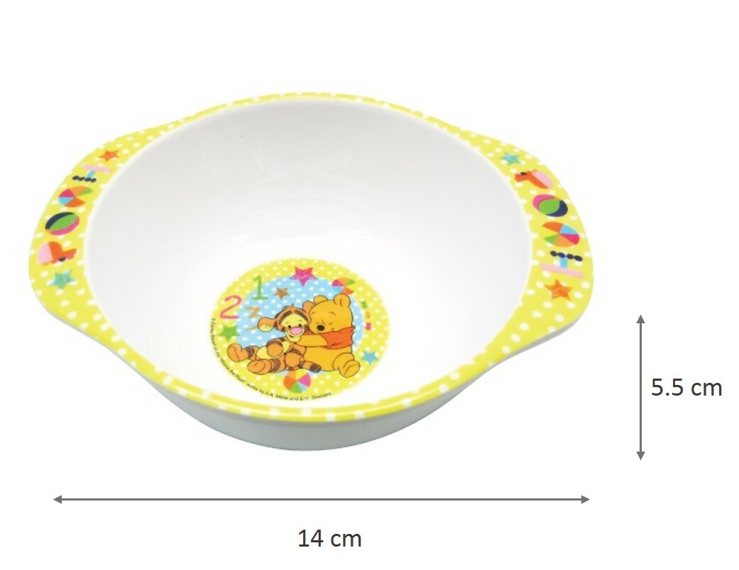 迪士尼小熊維尼  5.5 雙耳碗連手柄(科學瓷)