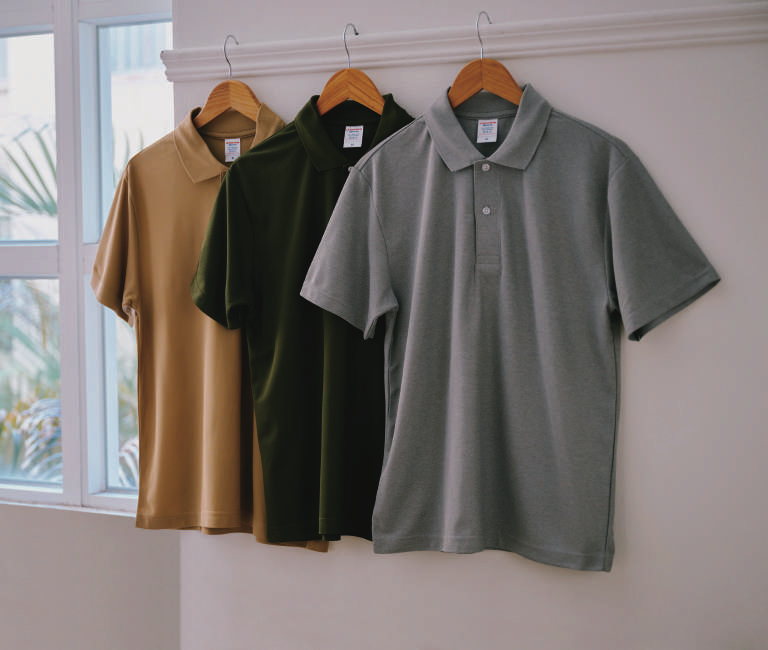 【一件免運】+【送小樹香片】日本United Athle 4.7oz 高機能吸濕排汗網眼 Polo衫 (不易昇華) UA2020-01