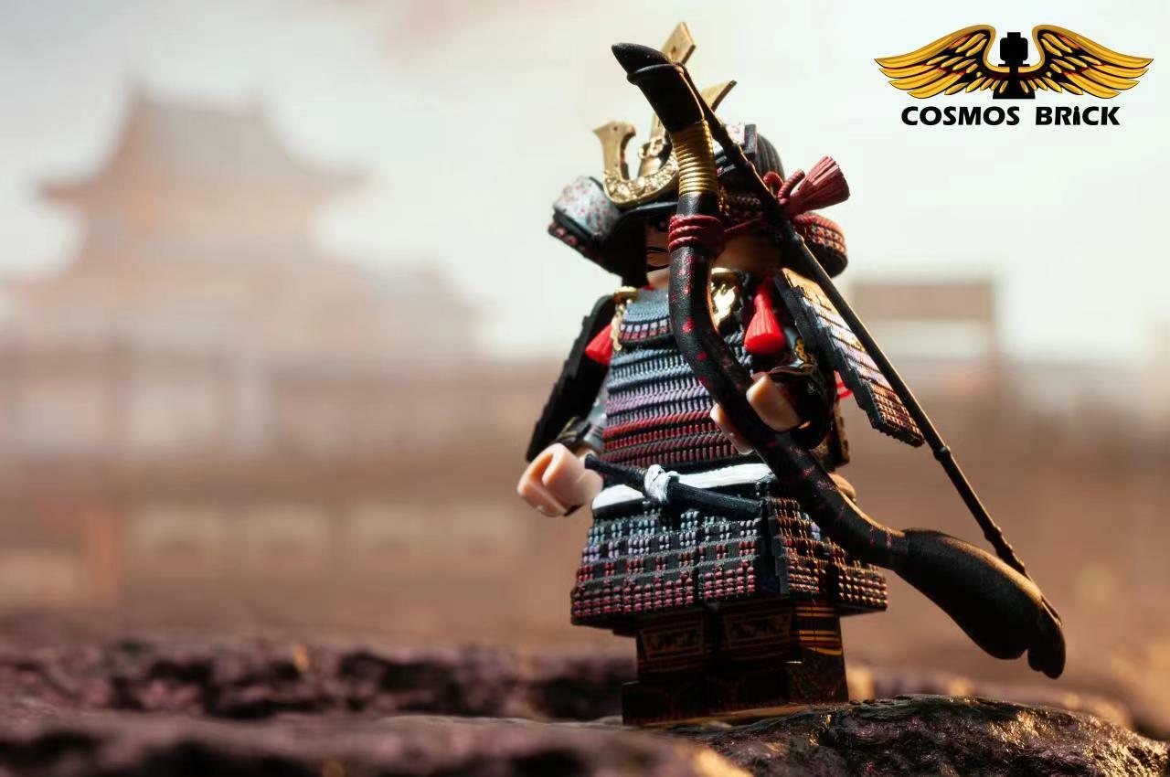 【Cosmo Brick】毛利元就 （紅，青年表情）