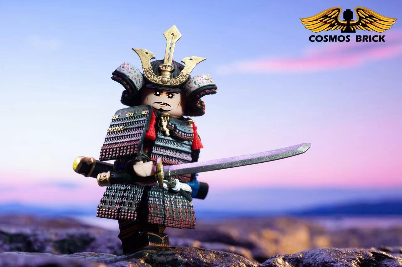 【Cosmo Brick】毛利元就 （紅，青年表情）