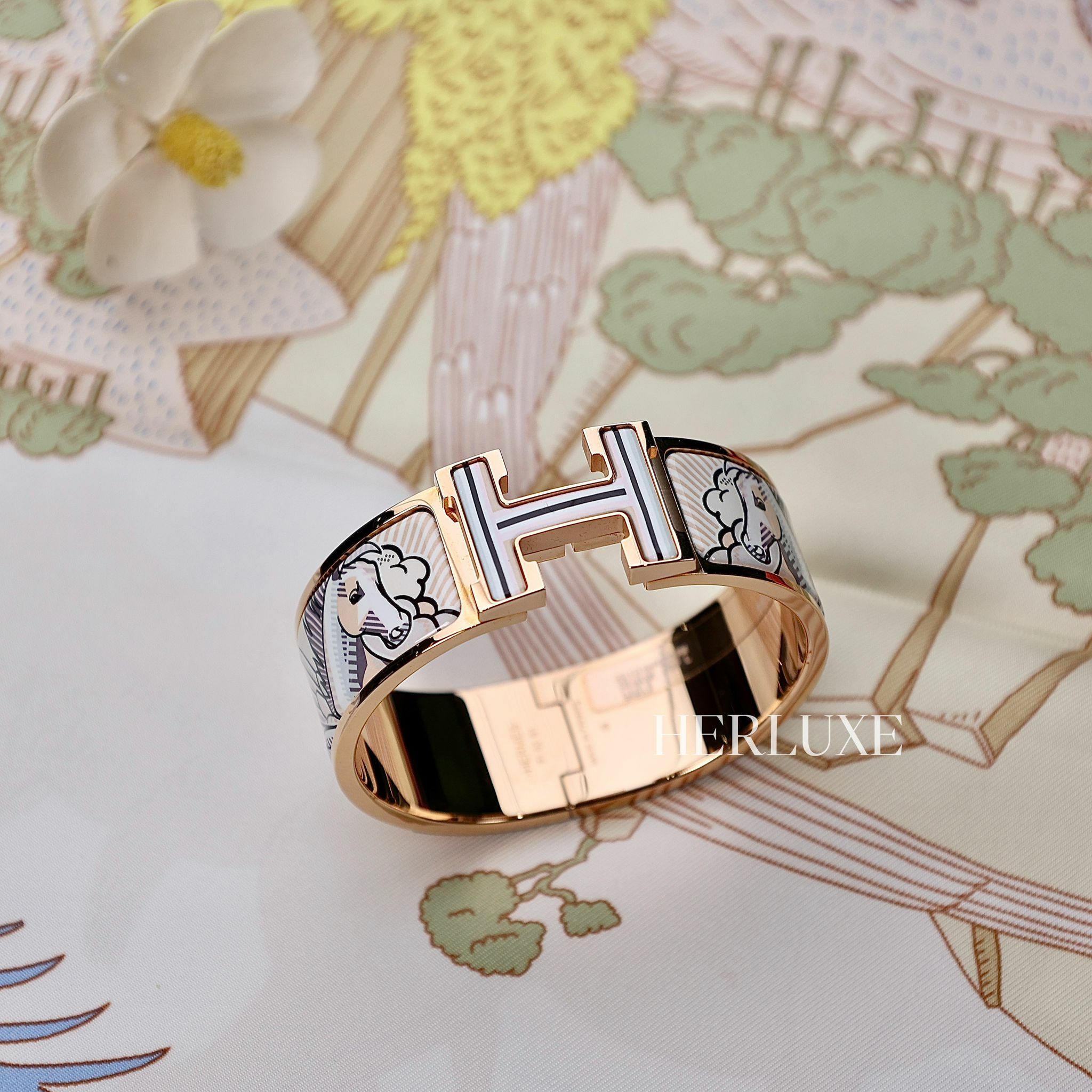 Clic clac H pegase pop bracelet PM CD(飛馬）