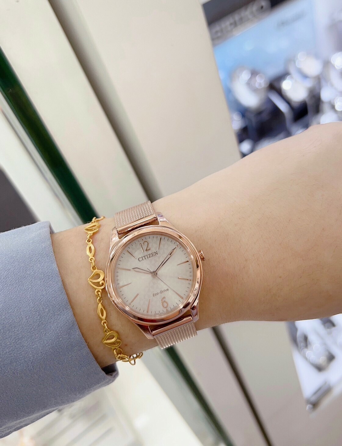 【CITIZEN 星辰】LADYS 簡約優雅腕錶 EM0508-80X 32mm 現代鐘錶