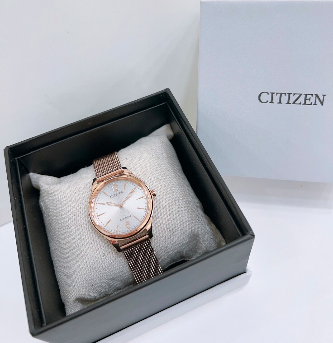 【CITIZEN 星辰】LADYS 簡約優雅腕錶 EM0508-80X 32mm 現代鐘錶
