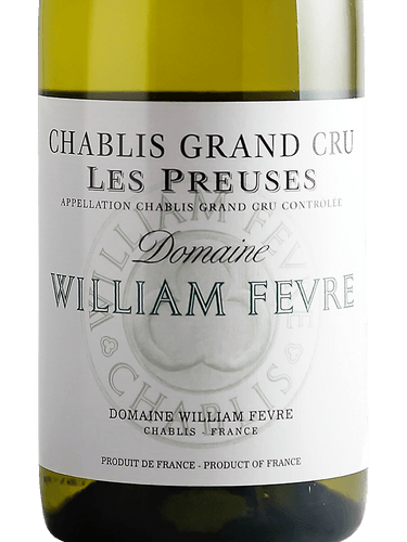 William Fevre Chablis Grand Cru Les Preuses 2020 (BH96)