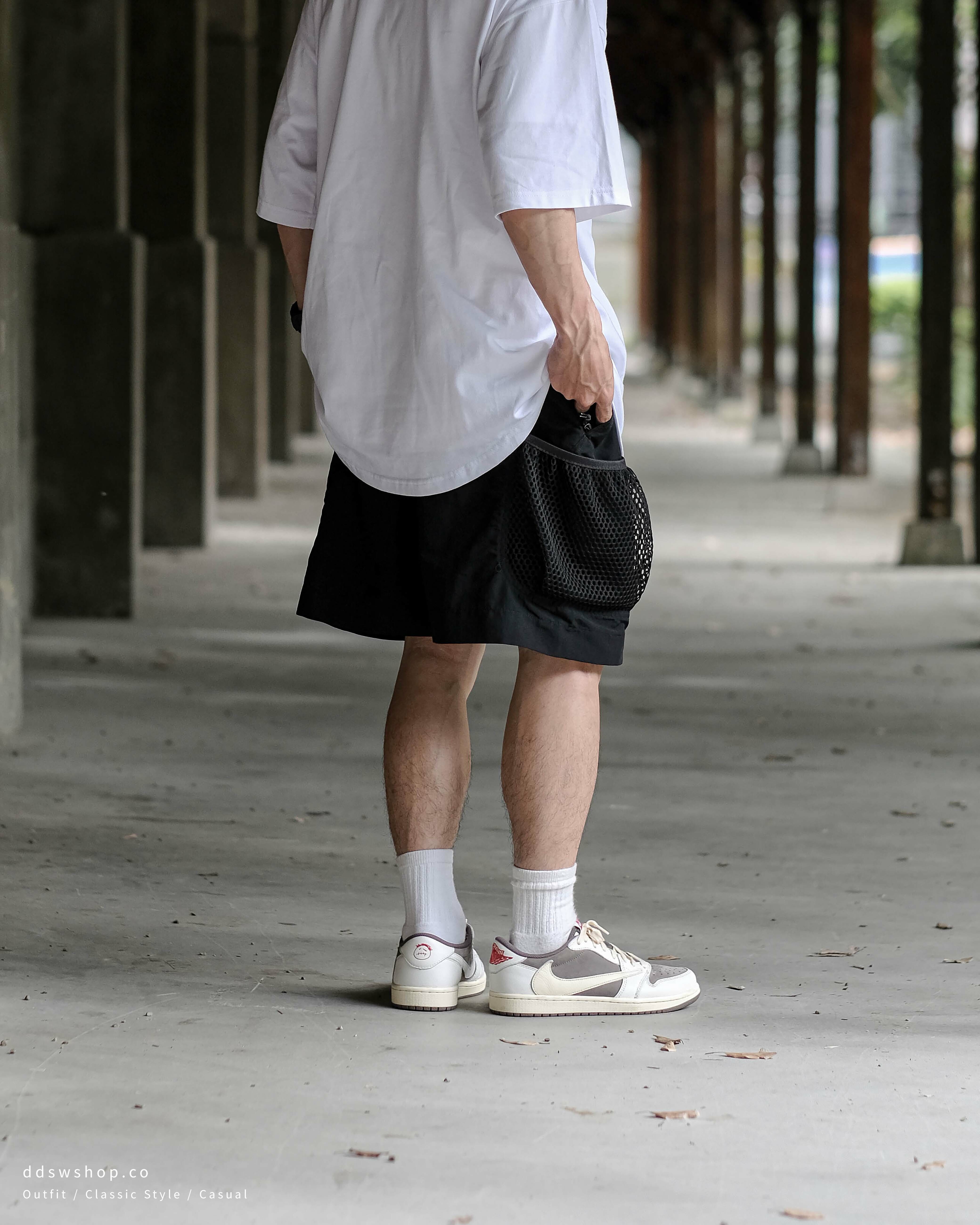 Nike ACG 23S/S 工裝短褲 刺繡腰帶 機能布料 黑色 DV9401-010