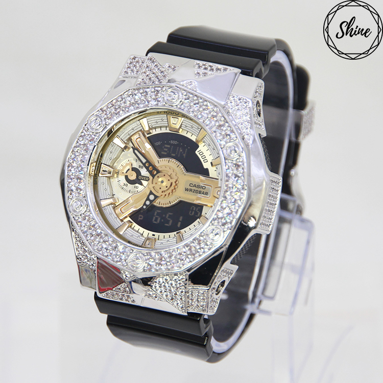 銀色 Mini-G 改裝手錶 GMA-S110GB-1A - 尋星