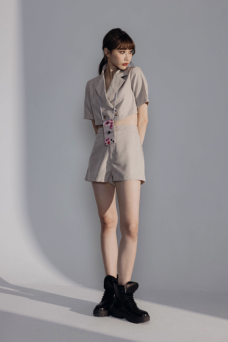 日本櫻花 - (客製化) iPhone背帶掛繩手機殼