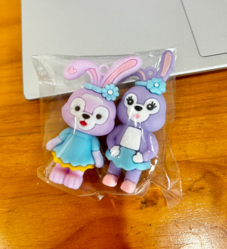 卡通立体公仔饰品手工制作DIY奶油胶配件（套装）